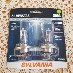 Sylvania 9003 Silver star Headlights Bulbs