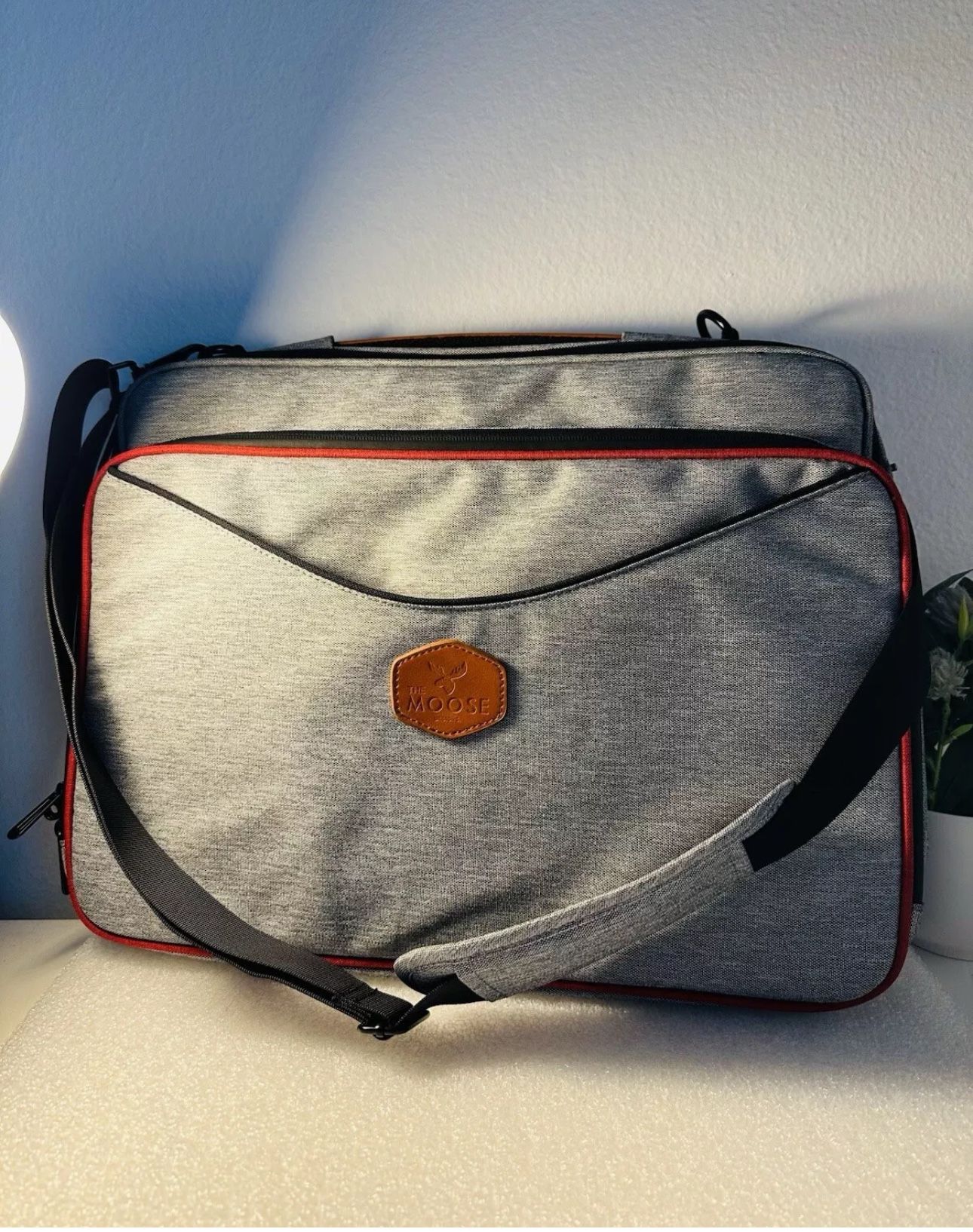 The Moose Designs Original Convertible Workstation Laptop Messenger Bag Backpack