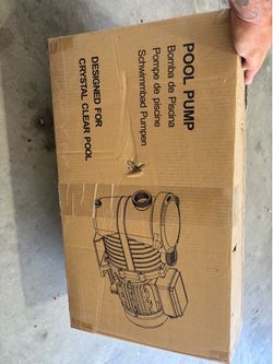 Pool pump