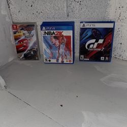 Ps4, Ps5, Nintendo game discs, check description.
