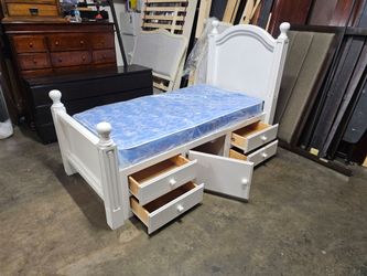 Twin Bed And Mattress