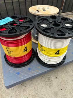 Electric Wire #4 stranded 500 Ft $650 each