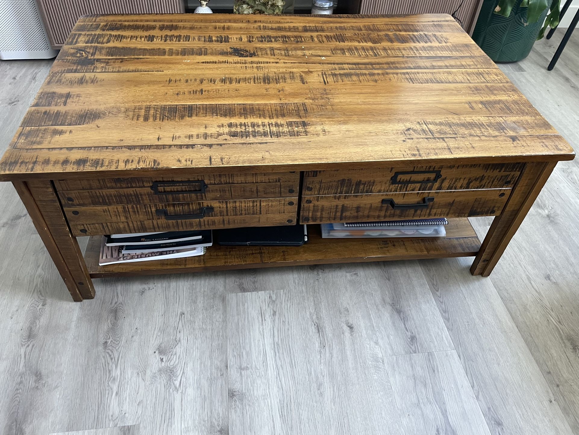 Classic Wood Coffee Table