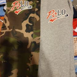 2 BOYS RALPH LAUREN JOGGERS 