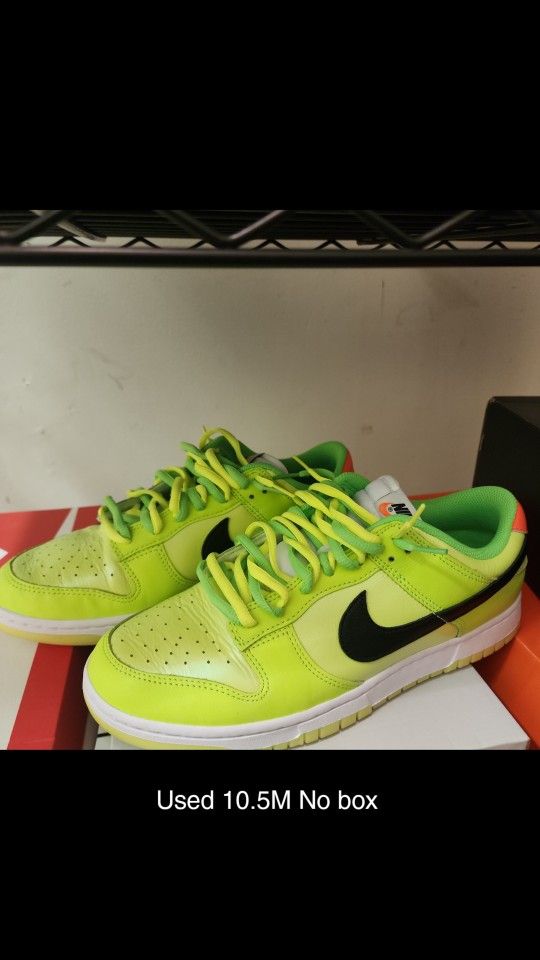 Worn Nike Sb Dunk "Splash Volt"