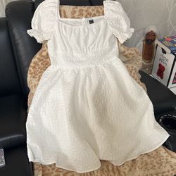Cute white dress