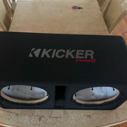 Kicker comp R 12in subwoofer box