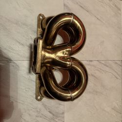 D16/D15 Ram Horn Turbo manifold (Golden)