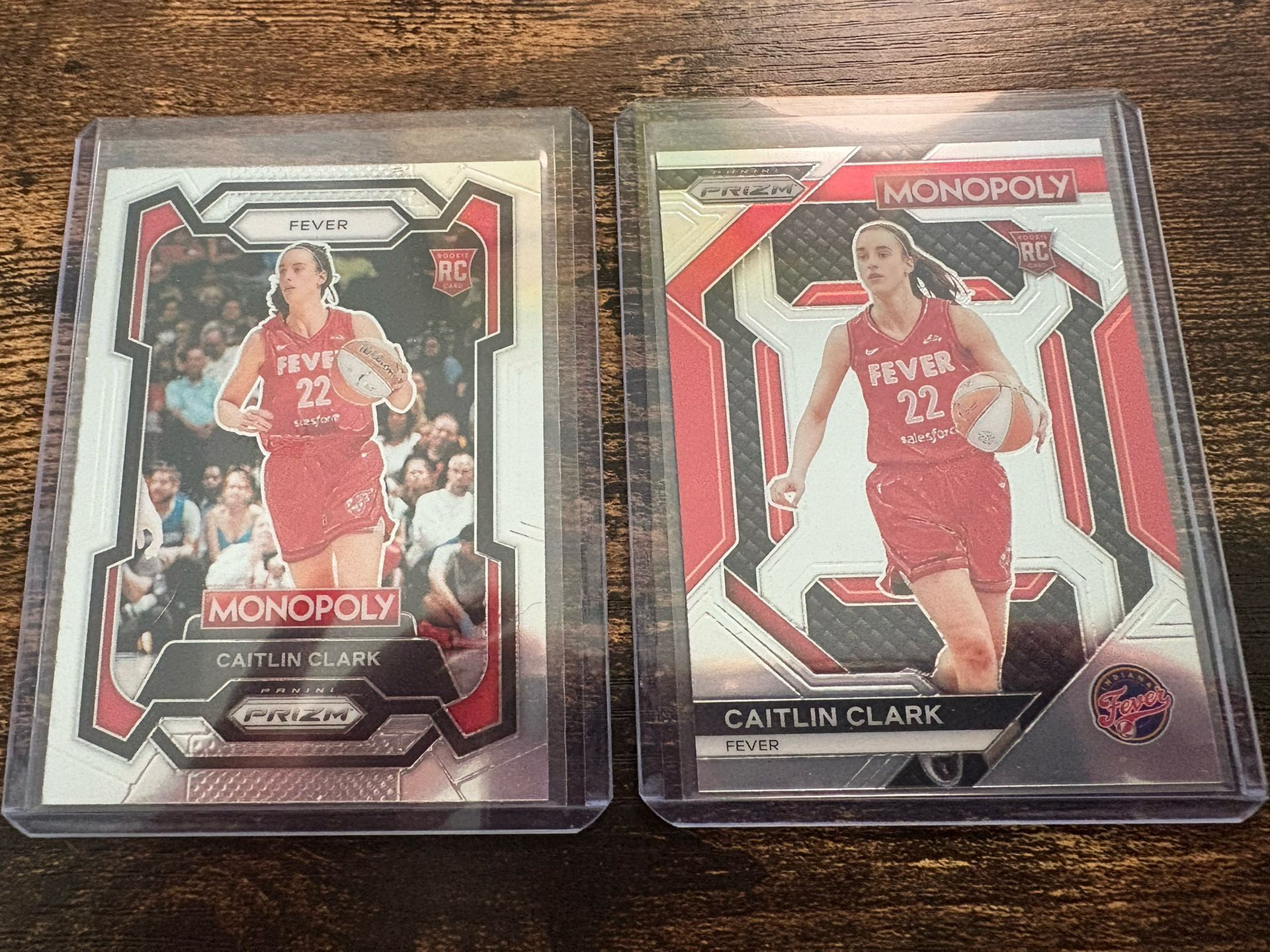 Caitlin Clark Rookie Cards Monopoly Prizm