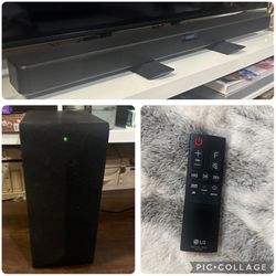LG Bluetooth Soundbar With Subwoofer