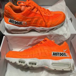 🔥Nike Just Do IT Orange Air Max🔥