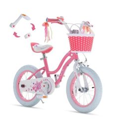 RoyalBaby Stargirl Kids Bike 14"

RoyalBaby EZ Stargirl Kids Bike,Easy Learn to Biking,14 Inch Bicycle,Beginners Girls Bicycle for Children Ages 3-5 Y