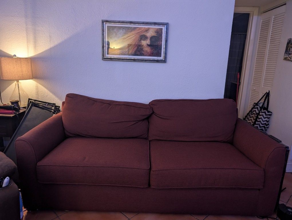 Red Sofabed For Sale!