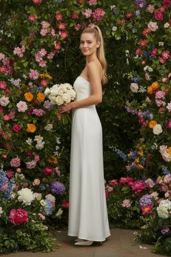 Park & Fifth Brodie Strapless Off White Dress Size Small NWT