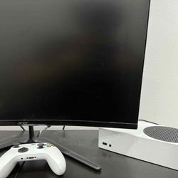 Xbox series s/Acer monitor 180hz/2controllers and headset