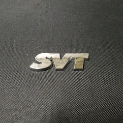Svt Trunk Lid Badge