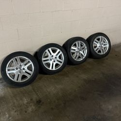 Honda Fit Wheels 15x6 4x100 Tires 195/55/15