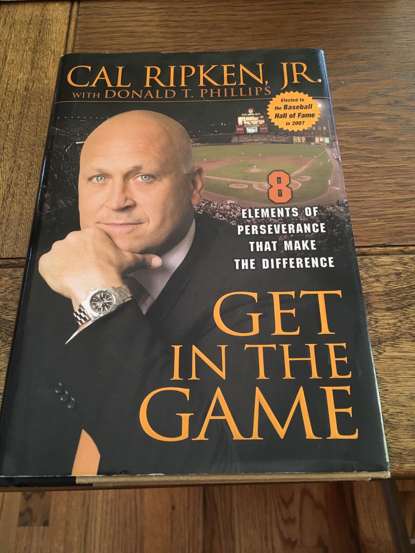 Cal Ripken, Jr. Get in the Game 1st Edition/Printing autographed Book