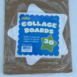 54 Collage boards-Mother’s Day-flowers, hearts, stars, circles – brand new