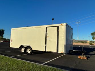 Interstate enclosed trailer 8.5x20