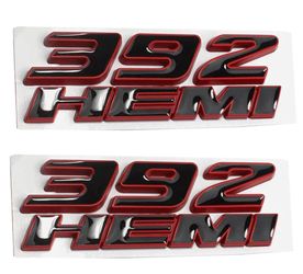 392 hemi badge emblem adhesive back 35 or 2 for 60.  See all pix sold separately SHIPPING AVAILABLE
