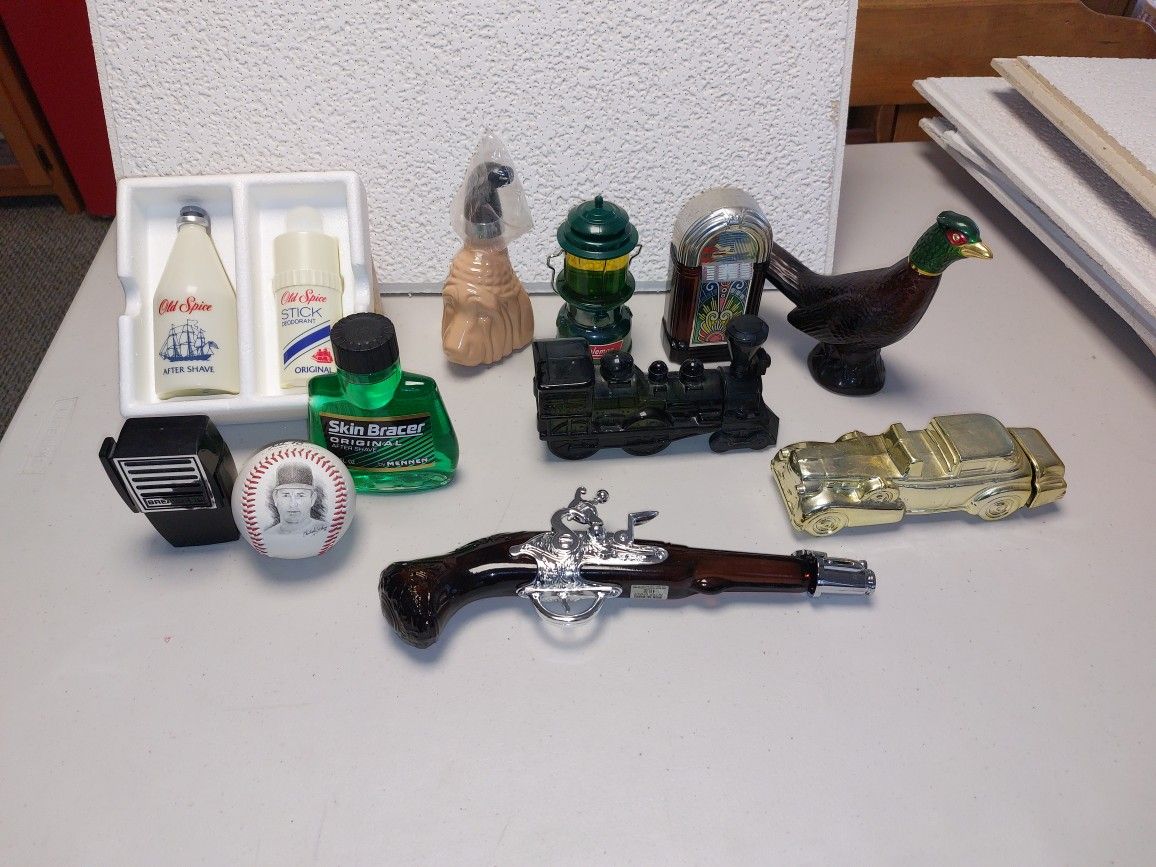 Vintage Avon, Mennen, Old Spice Cologne Bottles With Boxes