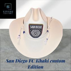 San Diego FC Khaki Sombrero cowboy hat