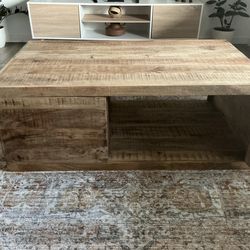 Solid Wood Coffee Table