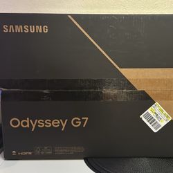 Samsung 28” Odyssey G70B 4K UHD IPS 144Hz 1ms with G-Sync Gaming Monitor NEW IN BOX (qty. 2)