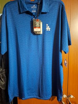 New ANTIGUA Dodgers Poloshirt #732 DRYHTR