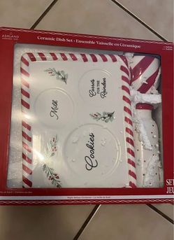 Ashland Christmas Ceramic Dish Set
