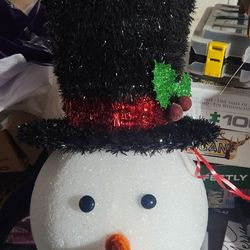 Snow Man Tree Topper 