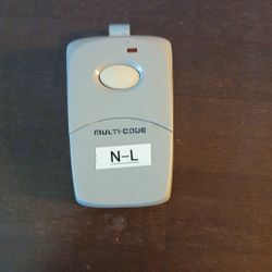 Multi-code Garage Remote
