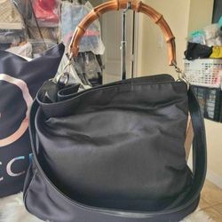 Authentic Vintage GUCCI ICONIC 2way BAMBOO Handbag- USED(PRE-LOVED)