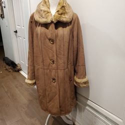 Faux. Coat