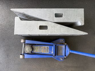 3 1/2 ton jack and car ramps