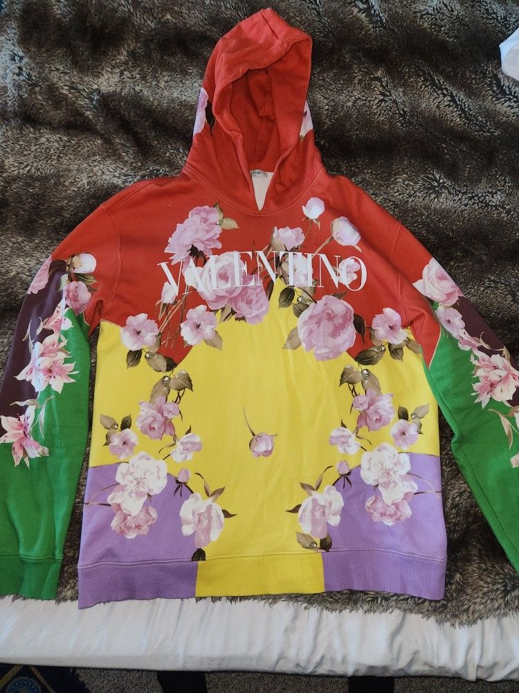 Valentino Floral Hoodie