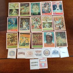 24 Sportflics Baseball Cards 