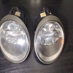 2005 2006 2007 2008 911 997.1 Porsche Headlight Lights Complete Set Left Right Front 