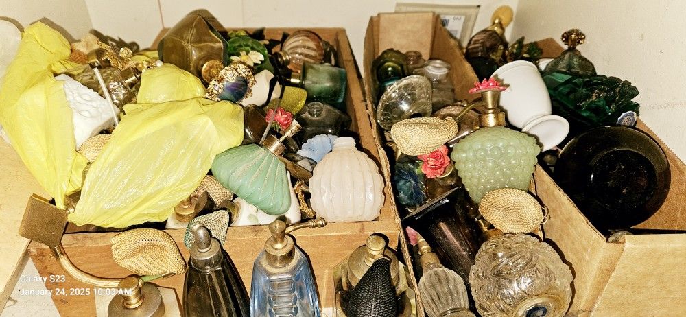 antique perfume bottles