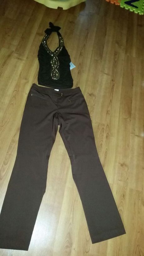 Halter top and pants