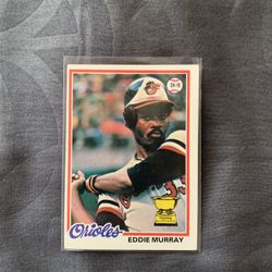 1978 Topps Eddie Murray Rookie Card