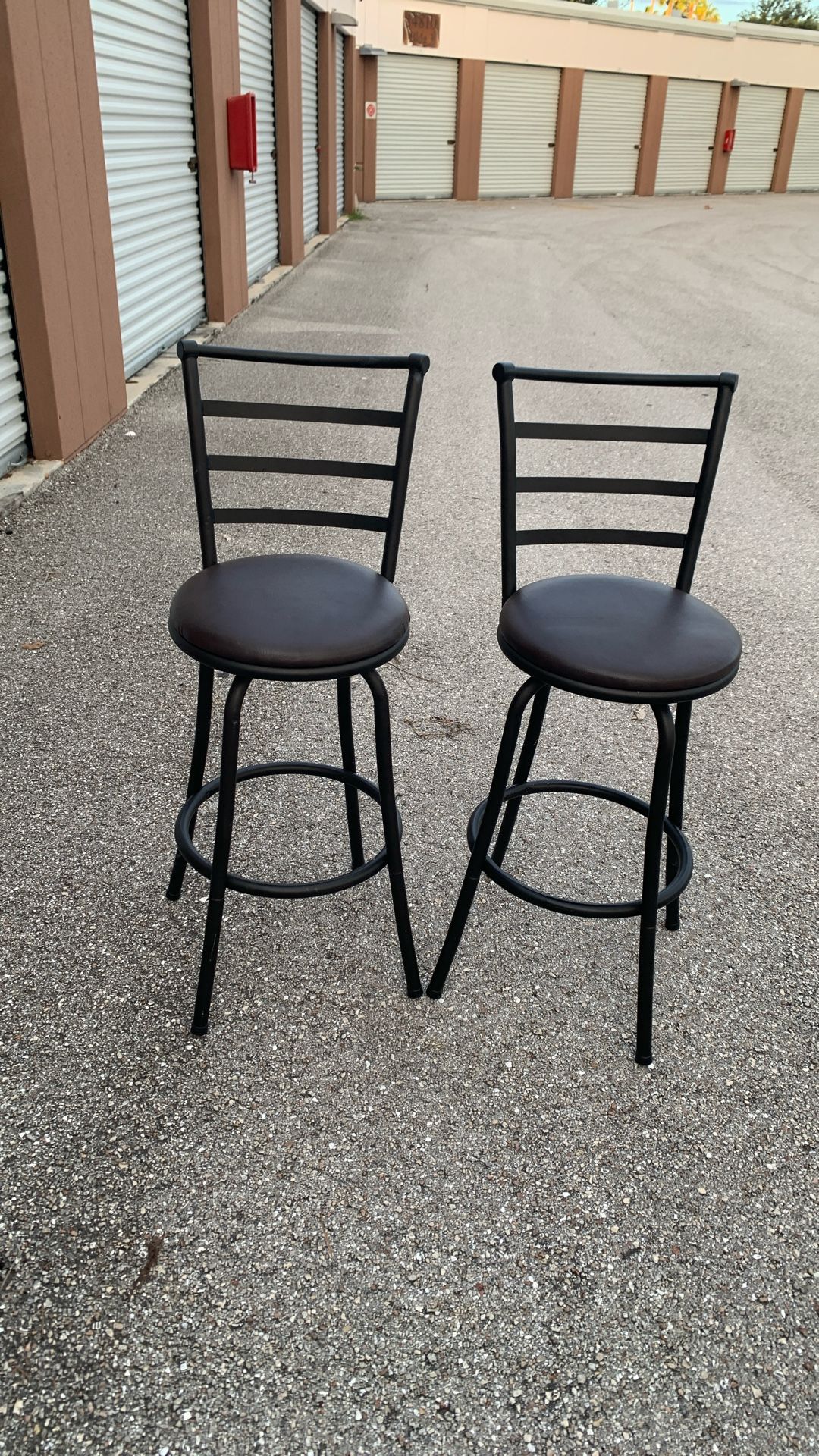 Set Of Two Metal Chairs