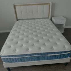 🔥 HOT DEAL – Bed & 12-Inch Full Mattress – Only $180! 🔥
