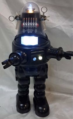 Forbidden Planet Robby The Robot 14" Walking Talking Light & Sound Figure Works