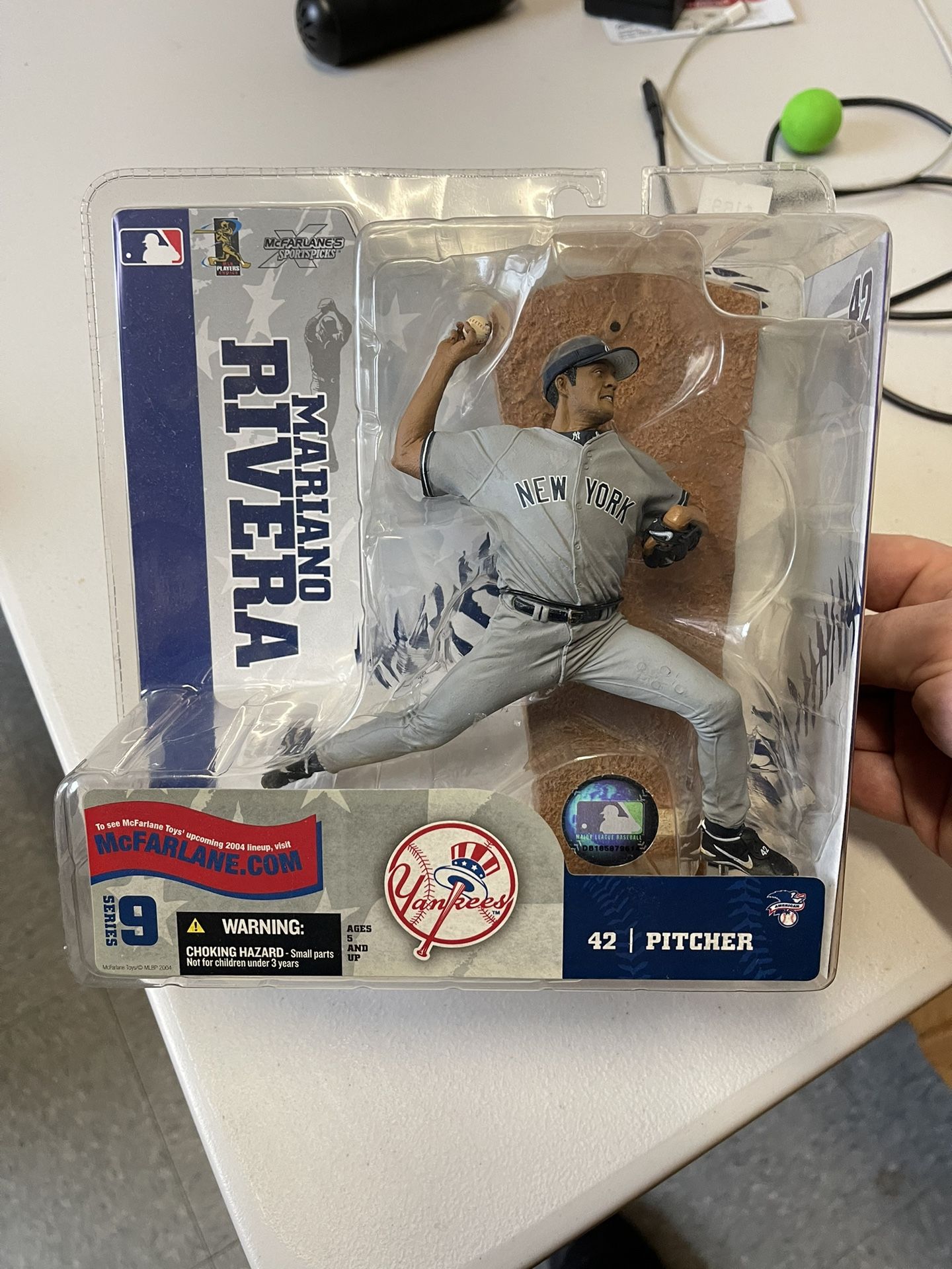 Mcfarlane Mariano Rivera MLB Series 9 Action Figure Gray Jersey NY Yankees