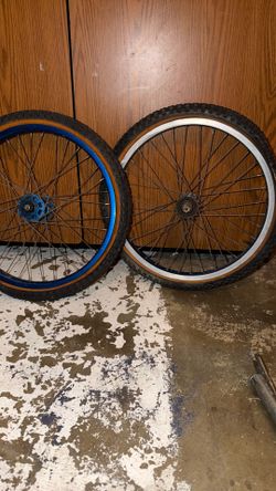 Old School Araya 20 Inch 1.75 And Ukai Rims. Sunshine Ans Suntour Hubs.