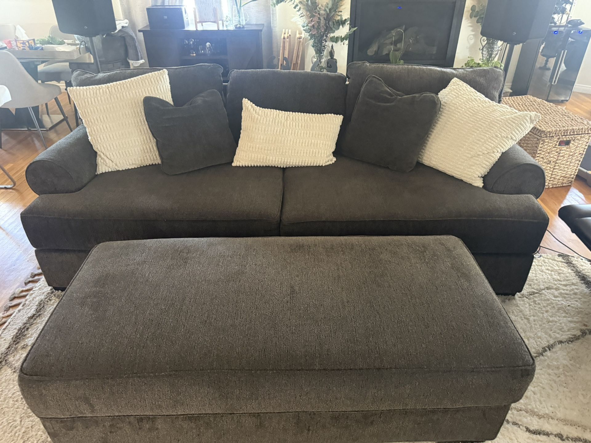 Couch And Ottoman