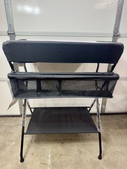 INFANS Baby Changing Table with Wheels, Portable Folding Diaper Station Nursery Organizer …