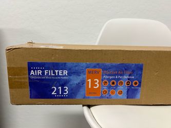 NEW 20x25x4 MERV 13 Whole House Air Filter – 213 Replacement